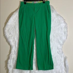 Lilly Pulitzer Green Corduroy Jeans